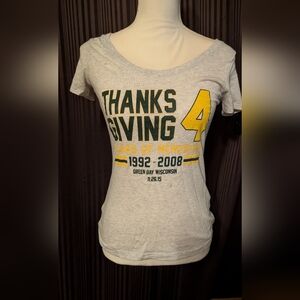 Green Bay Packers Brett Favre Thanksgiving T-shirt
